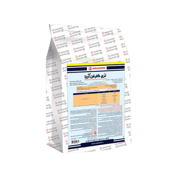 حشره کش تری کلرفن 80% پودر با قابلیت تر شوندگی آریا شیمی