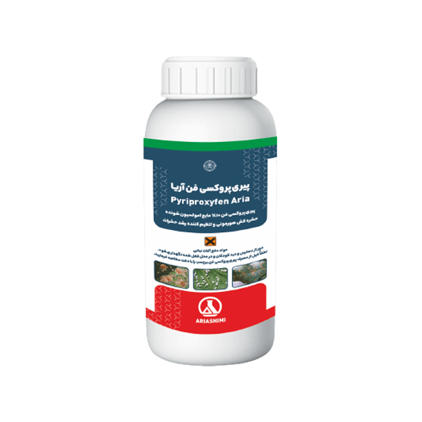 حشره کش پیری پروکسی فن 10% مایع امولسیون شونده آریا شیمی (0.5 لیتری)