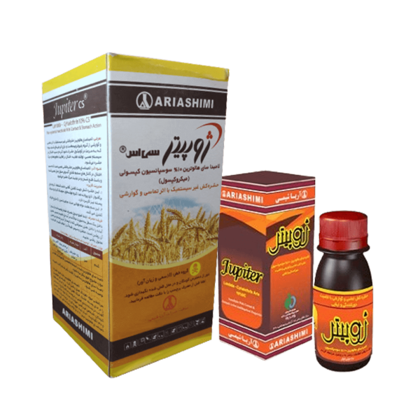 حشره کش ژوپیتر آریا شیمی (60، 250 سی سی و 0.5 لیتری)