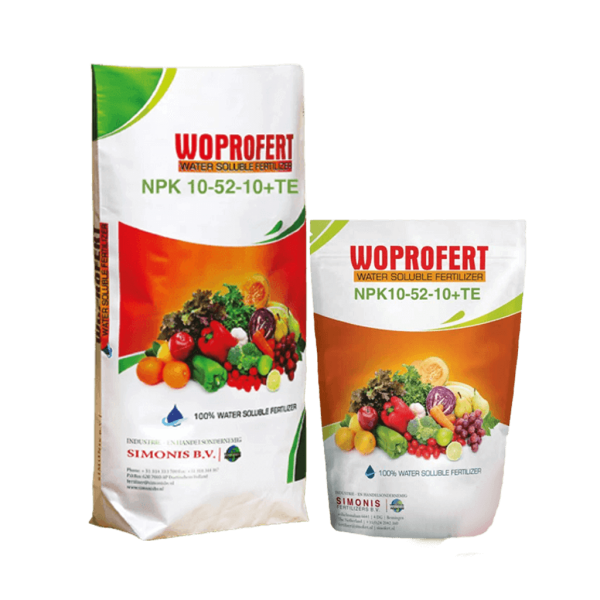 کود کامل ۱۰-۵۲-۱۰ NPK وپروفرت هلند (۲، 10 و 25 کیلویی)