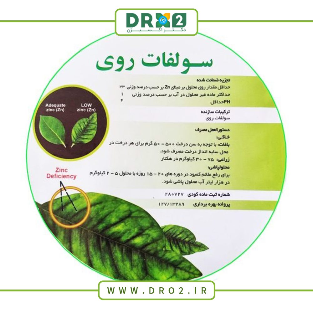 ۵ دلیل اصلی استفاده از سولفات روی برای گیاهان آپارتمانی_دکتر اکسیژن